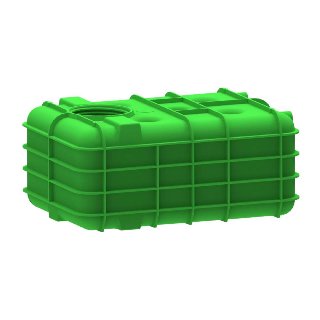 MW Vlakke opslagtank 5.000 liter t.b.v. regenwaterrecycle