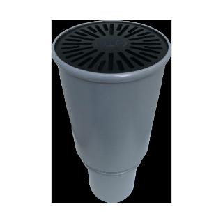 Ontlastput en ontluchtingsventiel 125 mm