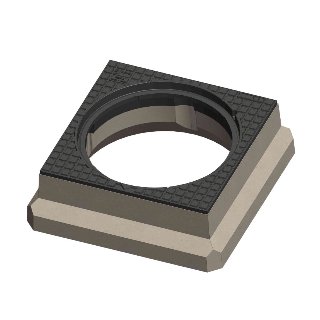 Putafdekking compleet, gat Ø64 cm, t.b.v. Zandvangput